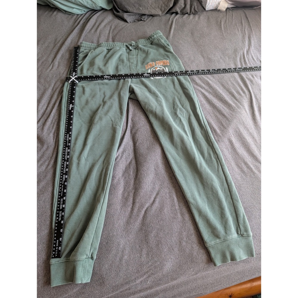 Luke‎ Combs Concert Merchandise Joggers Sage Green Independent Trading Co Large